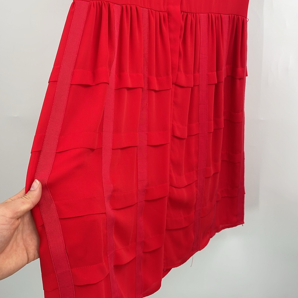 Anthropologie Red Dress - Picture 6 of 12